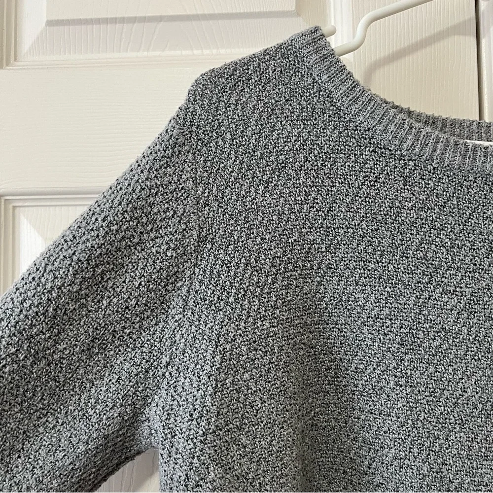 Pink Clover Gray Knit Boat Neck Sweater XXL